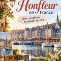 Vue du vieux port d'Honfleur sous un ciel clair