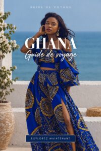 Un paysage du Ghana avec ses magnifiques panoramas et magnifiques cultures.