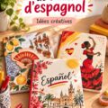 Couvertures colorées pour cahiers d'espagnol en différents designs