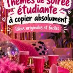 Thèmes variés de soirée pour étudiants avec décorations brillantes
