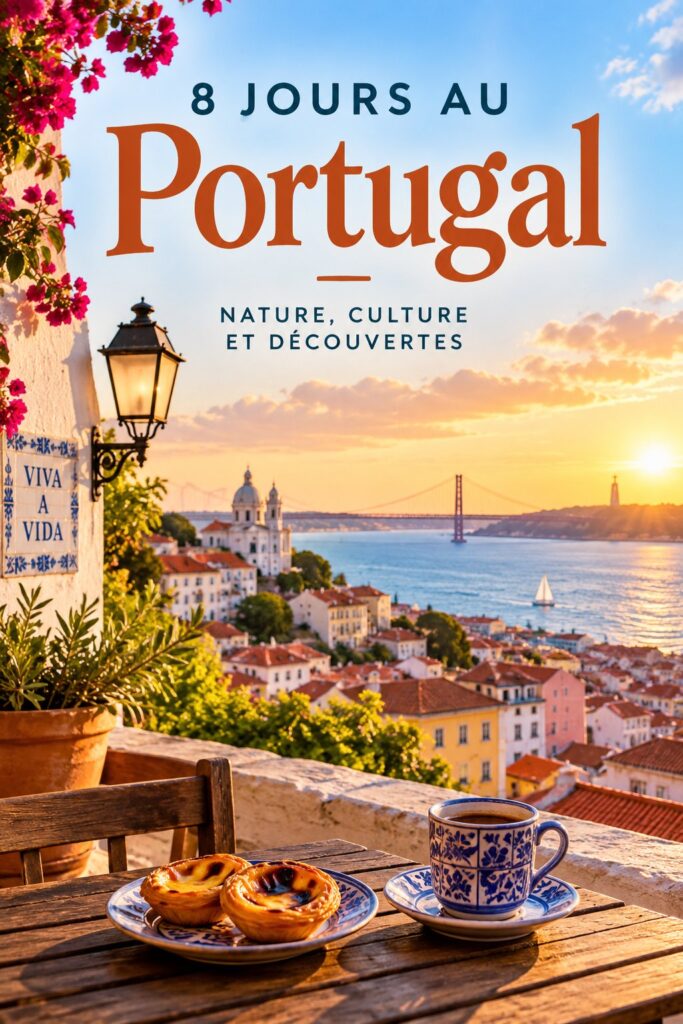 Femmes découvrant les paysages du Portugal pendant un voyage de 8 jours.