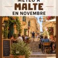 Paysage ensoleillé de Malte en novembre, parfait pour les visites