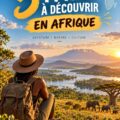 Femme faisant un rêve de voyage en Afrique avec des paysages emblématiques