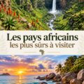 Vue panoramique d'un paysage accueillant dans un pays africain sûr à visiter.