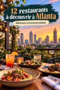 Restaurant chaleureux à Atlanta avec des plats savoureux