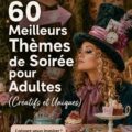 Photo d'une fête avec une décoration créative inspirée de thèmes originaux pour adultes.