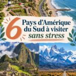 Un paysage apaisant d'Amérique du Sud, idéal pour un voyage tranquille