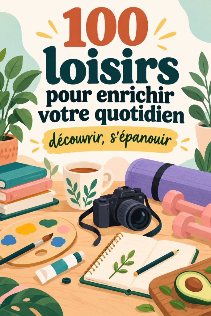 Femme pratiquant un loisir créatif, entourée de matériel artistique.