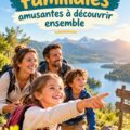 Famille réunie autour d'activités manuelles créatives.