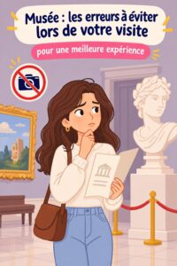 Visite d'un musée, erreurs à éviter pour profiter pleinement