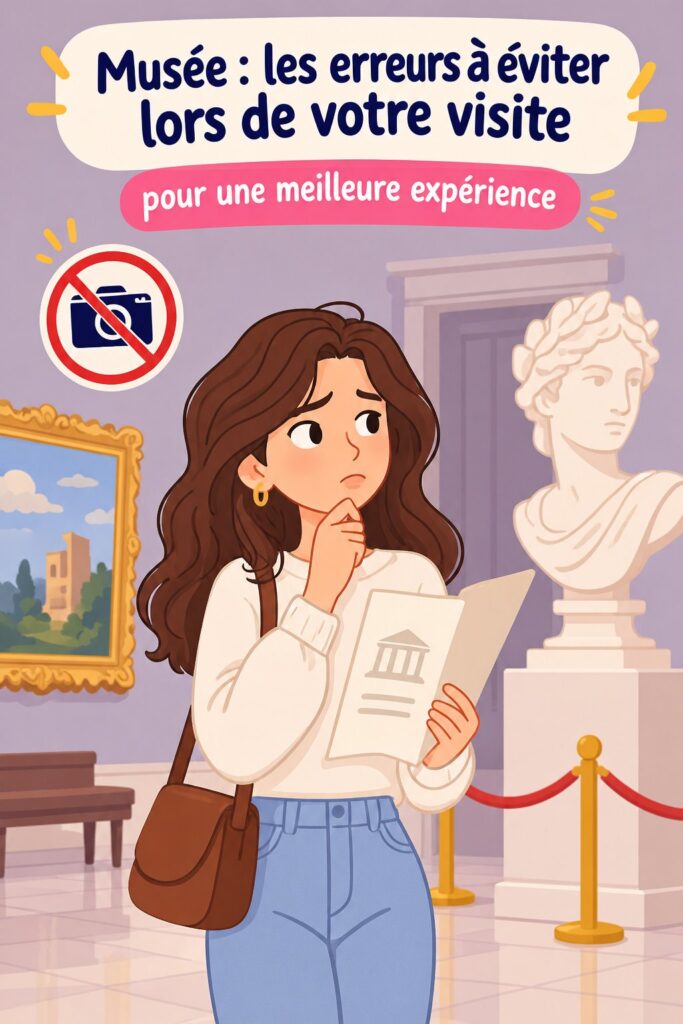 Visite d'un musée, erreurs à éviter pour profiter pleinement
