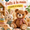 Enfants fabriquant des jouets en famille avec des matériaux simples
