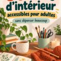 Un espace créatif accueillant avec fournitures pour des loisirs d'intérieur abordables.