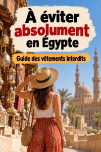 Guide des tenues à éviter en Égypte pour un voyage respectueux