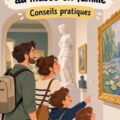 Visite d'un musée avec des œuvres inspirantes