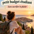 Groupe d'étudiants profitant d'un voyage économique ensemble